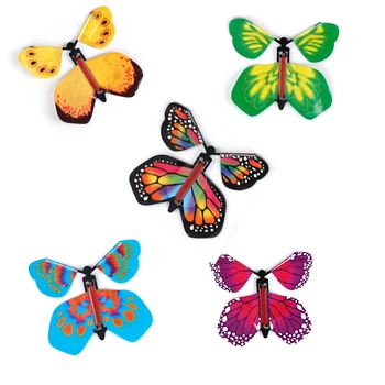 10 Vnt Vaikams Stebina Magic Butterfly Gumos Juosta Jėgos Triukų Juokingas Plaukioja Nugara Mažai Žaislai Vaikams