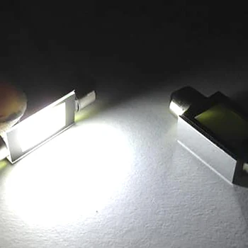 ANMINGPU Signalo Lemputė LED Girlianda 31mm 36mm 41mm 39mm COBSMD Led C10W C5W Lemputės Auto Interjero Skaitymo Lempos Šviesos Kupolas Balta 12V