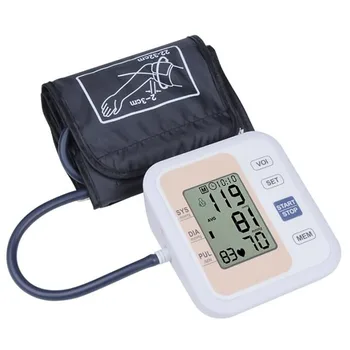 Visiškai automatinis Riešo Stebėti Metrų Sphygmomanometer hipertenzija priežiūros Skaitmeninis žasto Kraujo Spaudimo, Pulso Monitorių