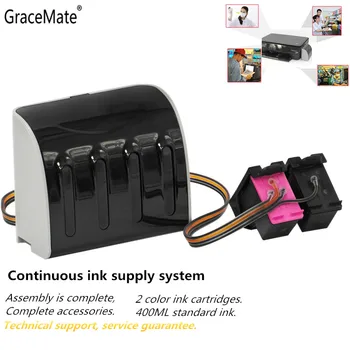 GraceMate Rašalo Sistema pakaitalas HP 901 CISS už hp Officejet 4500 J4500 J4540 J4550 J4580 J4680 printerprinter