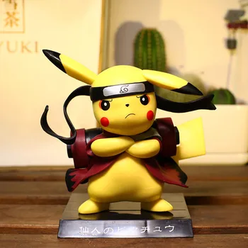Pokemon Pikachued Modelis Anime NARUTO Duomenys Uchiha Madara Ootutuki Hagoromo PVC Veiksmų Skaičius, Kolekcines, Žaislai, Dovanos Vaikams