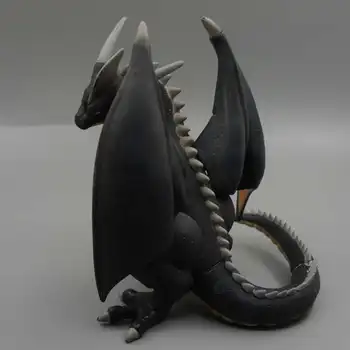 1pcs 14.5 cm Dragon quest gleives veiksmų skaičius, lėlės drakonas bosas opp plastiko maišą Japonų animacinių filmų anime PVC modelis žaislas d10