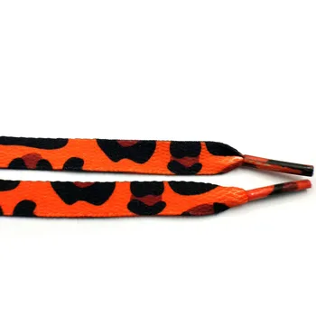 1 Pora 115cm Leopardas Spausdinti Sneaker Batraiščių Gėlių Širdies Aukščiausios Kokybės Prekės Butas Medvilnės Batų Raišteliais, Minkšti Batai Batraištis Sznurowki