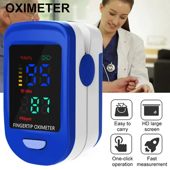 Oxymetre Medicinos Testas Sveikatos Širdies ritmo Oximeter SPO21 PR Pulsą Skaitmeninės OLED Ekranas Oximeter Kraujo Deguonies Įsotinimo