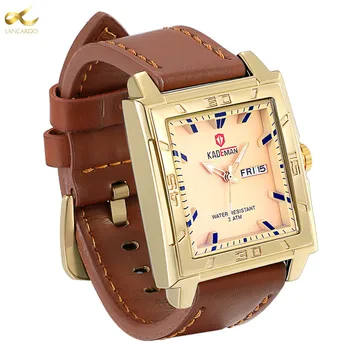 LANCARDO Vyrų Laikrodžiai 2021 populiariausi Mados Vyrų Laikrodis Aukso Aikštė Kvarco Žiūrėti Vyrų Verslo Laikrodis Siųsti Erkekler Relogio