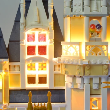 5vnt /10vnt Lego LED Šviesos Naujienos Lego Miesto Gatvės, Šviesos, Naujumo Namai 