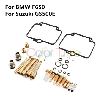 2set BMW F650 Karbiuratorių Remontas Rebuild Kit pakeitimo priedai, dalys tinka Suzuki GS500E GS500 GS 500 E