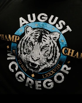 MMA Conor McGregor kovoti hoodie striukė juoda fitneso tigras White Tiger Muay Thai kovoti su mokymo MIŠRIŲ kovos menų užtrauktukas nemokamai