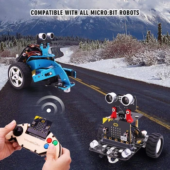 Mikro:Tiek Atskirų Gamepad/Gamepad Plėtros Valdybos Rankena Microbit Robotas Automobilių Kreiptuką KAMIENINIŲ Žaislai Programavimo Žaidimų Valdiklis