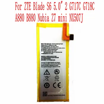 Aukštos Kokybės 2400mAh LI3824T43P6hA54236-H Baterijos ZTE Blade S6 5.0