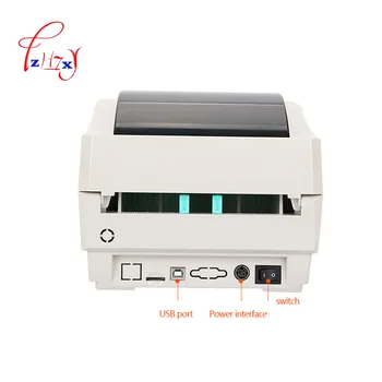 Terminis spausdintuvas, USB Barcode Label Printer brūkšninis kodas spausdintuvu, brūkšninių kodų spausdintuvas Spausdinimo greitis XP-450B 20mm-108mm1pc