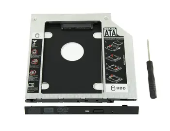 9.5 mm 2 SATA Kietąjį Diską HDD SSD Talpyklos Caddy Lenovo G500s G505s Ideapad P400 Z500 Z500t Z510 Z510t