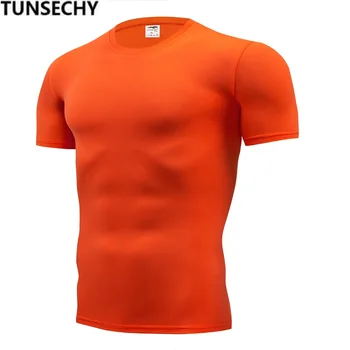 Vasaros mados atsitiktinis vyriški sportiniai trumparankoviai marškinėliai paprasto multi-color kvėpuojantis apvalios apykaklės marškinėliai