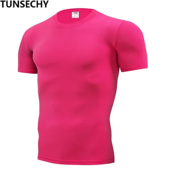 Vasaros mados atsitiktinis vyriški sportiniai trumparankoviai marškinėliai paprasto multi-color kvėpuojantis apvalios apykaklės marškinėliai