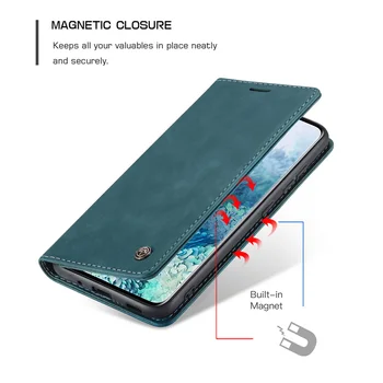Odinis Magnetinis Flip Case For Samsung Galaxy A91 A81 A71 A70S A70 A51 A50S A40S A40 A30S A30S A20S A20S A10S A10 Piniginės Dangtis