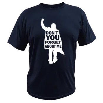 Pusryčiai Klubo Marškinėlius nepamiršk Man T-Shirt Filmą Atsitiktinis Kvėpuojantis Crewneck Homme ES Dydis Medvilnė Viršūnes Tee