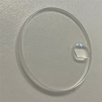 2,5 mm Storio Aišku, Žiūrėti, Stiklo, Veidrodžio Dangtelis Butas Didinamąjį Sapphire Kristalas 30.5 mm Skersmens Laikrodžio Stiklo Remontas, Dalys