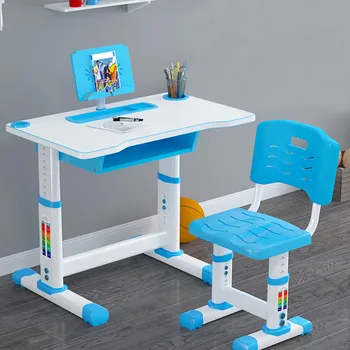 Aukštis Reguliuojamas Vaikų Studijoms Rašomojo Stalo Ir Kėdės Piešimo Rinkinys Bookstand