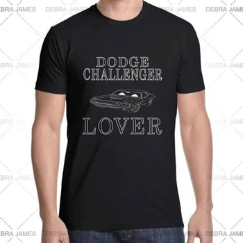 Aukštos Kokybės Atsitiktinis Tee Spausdinimo T-shirt Dodge Challenger Vyrai Ištisus Ne trumpomis Rankovėmis T-shirt Medvilnės Dugno Atsitiktinis Viršūnes Fashi