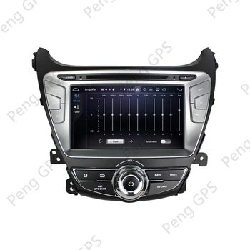 Android 10.0 DVD Grotuvas Hyundai Elantra Touchscreen, Multimedia, GPS Navigacija Headunit Radijo Carplay Veidrodis Nuorodą