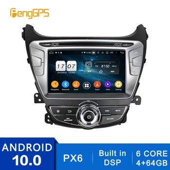 Android 10.0 DVD Grotuvas Hyundai Elantra Touchscreen, Multimedia, GPS Navigacija Headunit Radijo Carplay Veidrodis Nuorodą