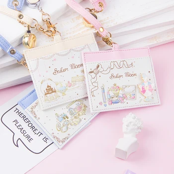 Sailor moon ID Kortelės Turėtojams Kredito Kortelės Turėtojas Kortelės Dangtelį krepšys