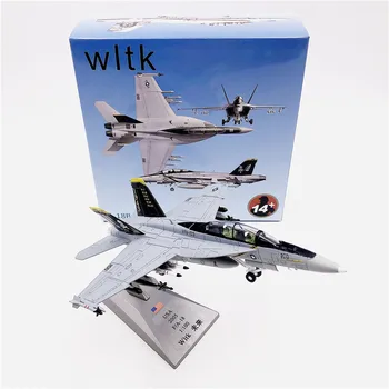 1:100, F/A-18 F-18 Hornet Strike Fighter Jet Plokštumos Orlaivių Diecast Modelis Žaislas