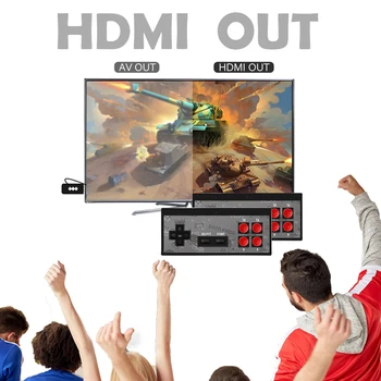 Y2 4K HDMI Belaidžio Delninis Žaidimų Konsolės Statyti 568 Klasikiniai Žaidimai 8 Bitų Mini TV Žaidimas Žaidėjas Vaikų Dovanų