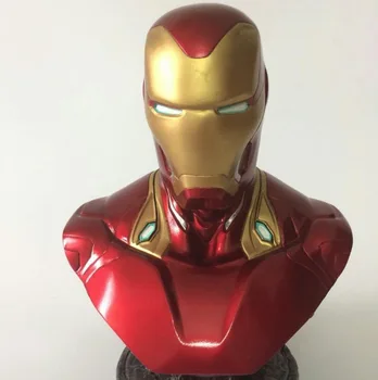 Marvel Super Herojus žmogus-Voras Pusė Krūtinė Statula PVC Veiksmų Skaičiai Žaislai 19-21cm