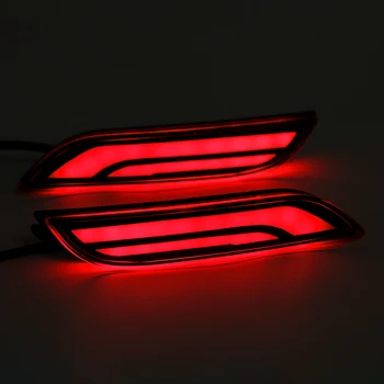LED Atšvaitas Galinis Bamperis užpakalinis Žibintas Toyota Camry XV70 2018 2019 2020 Vairavimo Stabdžių Žibintas su Dinamiškas Posūkio Signalo Raudonųjų Lęšių