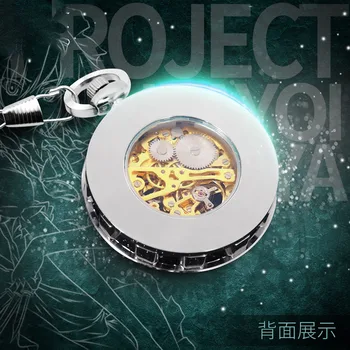 Anime TouHou Project Izayoi Sakuya Vyrų, Moterų, Studentų Japoniškas Mechaninis laikrodis Studentų Derliaus Kišenėje Žiūrėti Gimtadienio Dovanos