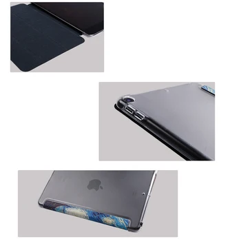 Tabletę flip case for Apple ipad Mini 2 3 7.9 colių tapybos Smart pabusti Miego fundas kartus Stovėti padengti rubisafe kortelę mini2 mini3