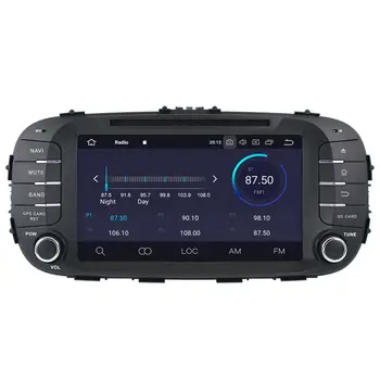 Android10.0 4G+64GB automobilių DVD grotuvas Built-in DSP GPS multimedijos Radijo Kia Soul - 2018 GPS Navigacija Stereo Audio player