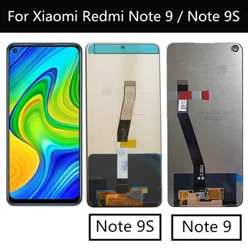 LCD Xiaomi Redmi 9 Pastaba M2003J15 LCD Ekranas+Touch Ekranas Asamblėjos Pakeitimo Pastaba 9S M2003J6A1G LCD