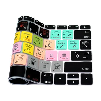 DIDENYBĖS AI Davinci Resolve Silikoninis Klaviatūros Viršelis Odą Naujas Macbook Pro 13