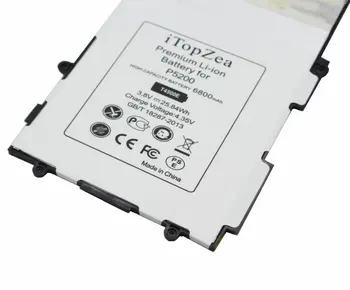 ITopzea 1x 6800mAh 25.84 Wh T4500E T4500C Bateriją, Skirtą Samsung galaxy Tab Tabletę 3 10.1 P5200 P5210 P5220 GT-P5200