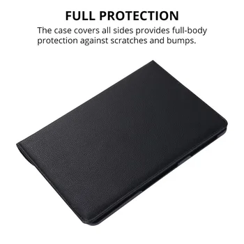 360 Laipsnių Besisukantis PU Odos Smart Case For Samsung Galaxy Tab, Note Pro 12.2 colių P900 P901 P905 SM-P900 Tablet Atveju+Filmas+Rašiklis