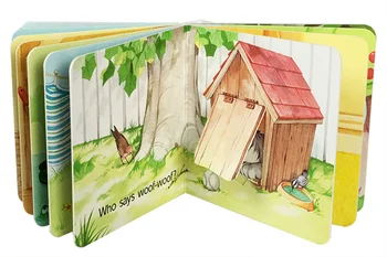 Nuotrauka Ranka Knyga Atidaryti Svirno Duris Rasti Karvė Klasėje Mokymosi anglų kalbos Skaitymo Kartono Knygų Vaikams Montessori