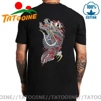 Tatooine Yakuza Kiryu marškinėliai vyriški Custom Design Atgal Spausdinti marškinėliai, Kietas Japonijos Auga Kaip Drakonas Kazuma Majima T-shirts