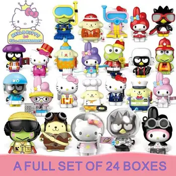 Originalus Hello Kitty Žaislai Aklas Box 45-mečio Atminimo Klasikinis Anime Pav Aklas Lauke, Žaislai Vaikams, Dovanos