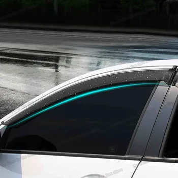Lsrtw2017 automobilio langą lietaus apsauga durų užrakto honda hrv 2016 2017 2018 2019 2020 2021 hr-v priedai apdaila
