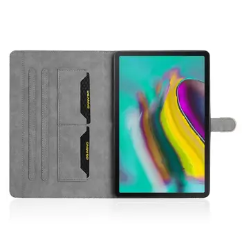 HYYGEDeal Tablet atvejais Bling Lazerinės Magnetinės Apversti Odos Piniginė, asmens TAPATYBĖS Kortelės Laikiklio dangtelį Samsung Galaxy Tab S5E 10.5 T720 T725