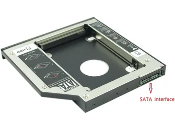 WZSM NAUJAS 12.7 mm, SATA 2-asis SSD HDD Caddy Lenovo V580 V580c V480 V480A-ISE DS8A8SH Kietajame Diske Caddy