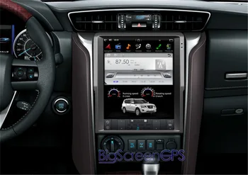 12.1 Colių Tesla Stiliaus Automobilis Ne DVD Grotuvas GPS Navigacija Toyota Fortuner 2016+ Radijas Stereo Vienetas Satnarv Multimedijos Autoradio