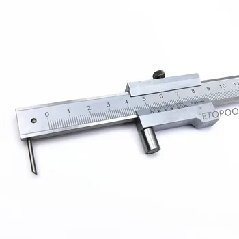 Lygiagrečiai kirto suportas 0-200mm 300mm 400mm 500 nerūdijančio plieno lygiagrečiai kirto vernier suportas žymėjimo matuoklis Matavimo Įrankis