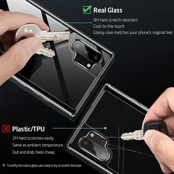 ESR Grūdintas Stiklas Case for Samsung Galaxy Note 20 Ultra Dangtis Bamperis Atveju 