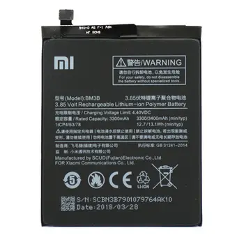 Aukštos Kokybės Xiaomi Mi Sumaišykite 2 Baterijos BM3B 3400 mAh.