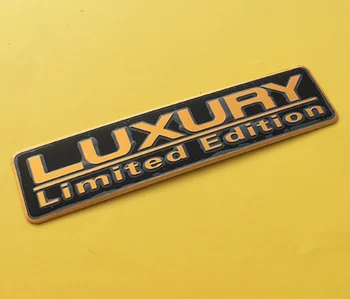 Prabanga Limited Edition VIP JP JDM Automobilių Kamieno Sparnas Emblema Ženklelio Lipdukai Lipdukas