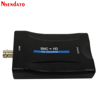 BNC HD Converter Adapteris 1080P/720P Ekranas Vaizdo Garso Conversor Priežiūros Stebėti TV signalo Keitiklis su USB Kabeliai