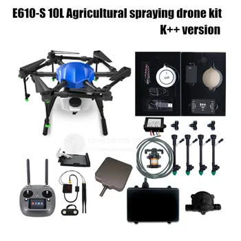 ELP E610S 10L Žemės ūkis 6-Krypties Purškimo Drone Rinkinys Nesurinkti Vandeniui Rėmo JIYI K3-pro / K++ Radarai SIYI VD32 E610 Atnaujinti